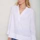 Dakota Linen Blouse - White