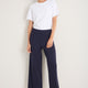 Daphne Knitted Travel Trouser - Midnight