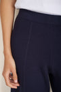 Daphne Knitted Travel Trouser - Midnight