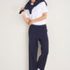 Daphne Knitted Travel Trouser - Midnight