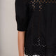 Deedee Ric Rac Top - Black