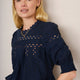 Deedee Ric Rac Top - Midnight
