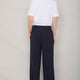Delphine Cropped Pull On Trouser - Midnight