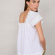 Delphine Square Neck Top - White