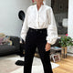 Dina Twill Cargo Trouser - Black