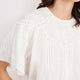 Dominique Top - White Embroidered