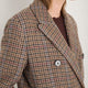 Dorothea Coat - Brown Check