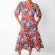 EF X Wyse Dana Ric Rac Dress - Multi