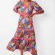 EF X Wyse Dana Ric Rac Dress - Multi