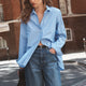 Elma Shirt - Cornflower Blue