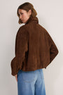Eden Suede Jacket - Chocolate