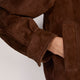 Eden Suede Jacket - Chocolate