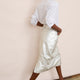Eden Skirt - Silver