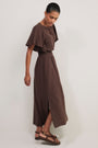 Eliana Dress - Cocoa