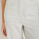 Eliana Trouser - Sage Green/Ivory Stripe