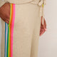 Ella Rainbow Lounge Trouser - Oat