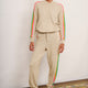 Ella Rainbow Lounge Trouser - Oat