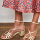 Ella Silk Skirt - Pink Floral