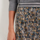 Ella Silk Skirt - Retro Floral Scarf
