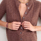 Elodie Cardigan - Chocolate