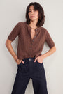 Elodie Cardigan - Chocolate