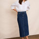Elodie Skirt - Denim