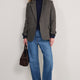 Elsie Barrel Leg Jean - Mid Wash