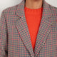 Emilia Check Coat - Dogtooth