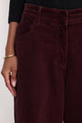 Erica Davies x WYSE Cord Trouser - Plum