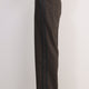 Erica Davies x WYSE Wool Trouser - Brown Check Side Stripe