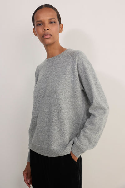 Erica Davies x WYSE Cashmere Jumper - Grey