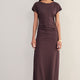 Esme Jersey Dress - Chocolate