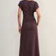 Esme Jersey Dress - Chocolate