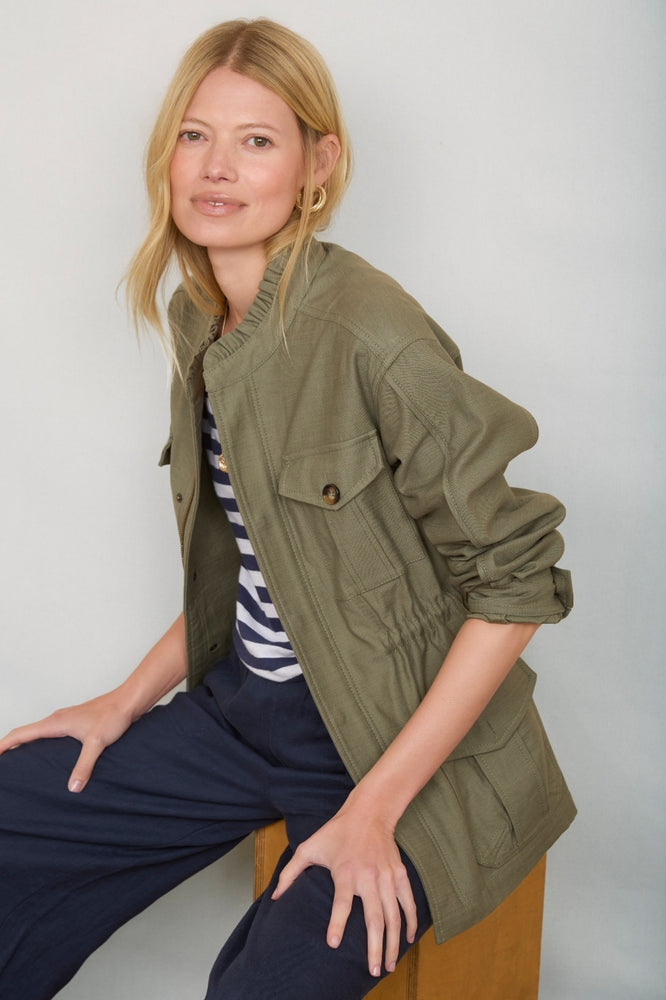 Eva Utility Jacket - Khaki