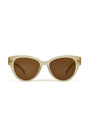 WYSE x FINLAY Henrietta Sunglasses - Nude