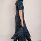Fabienne Silk Dress - Midnight Spot