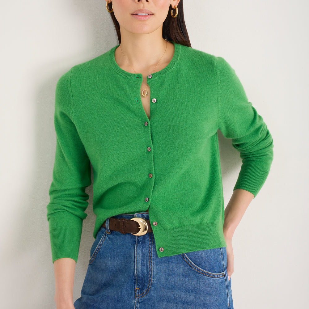 Felicity Cardigan - Vivid Green