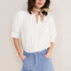 Fiona Blouse - White