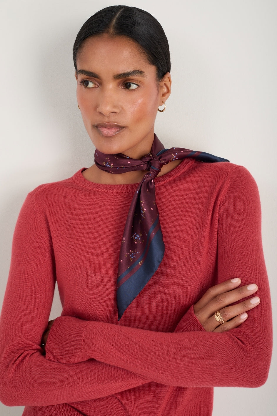 Fleur Merino Jumper - Gojiberry