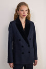 Fleur Tux Blazer - Midnight