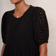 Fleurice Broderie Dress - Black