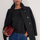 Fleurine Scallop Jumper - Black Sparkle