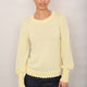 Fleurine Scallop Jumper - Buttermilk Yellow