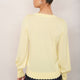 Fleurine Scallop Jumper - Buttermilk Yellow