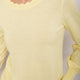 Fleurine Scallop Jumper - Buttermilk Yellow