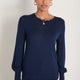 Fleurine Scallop Jumper - Midnight