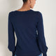 Fleurine Scallop Jumper - Midnight