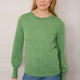 Fleurine Scallop Jumper - Spring Green