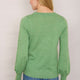 Fleurine Scallop Jumper - Spring Green