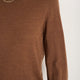 Fleurine Scallop Jumper - Warm Cocoa
